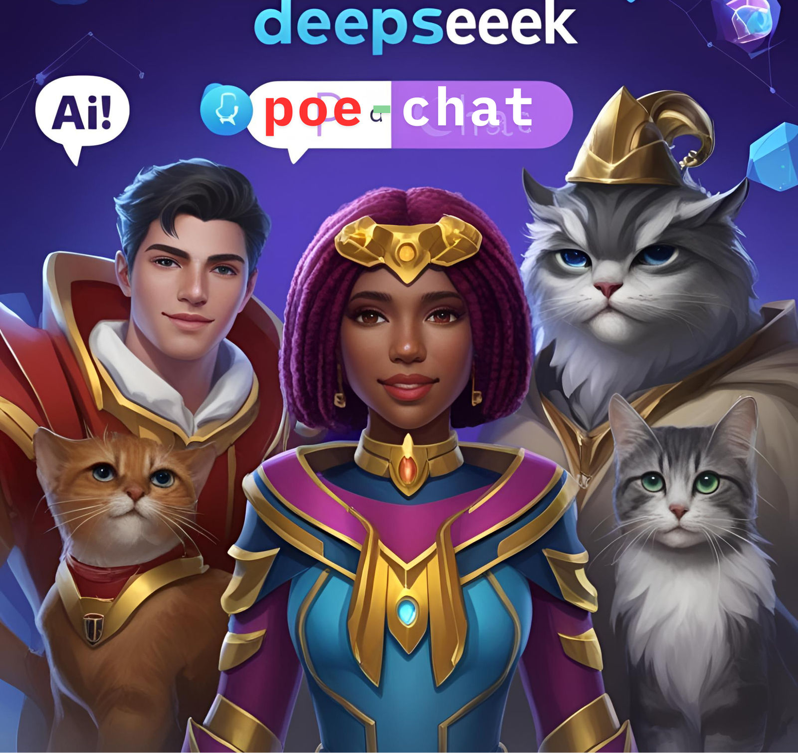DeepSeek  الذكاء الاصطناعي العالمي بخدمات مجانية ثورية free pochat